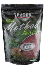 Пеллетс Traper Method Feeder 2мм 500г - Strawberry (полуниця)