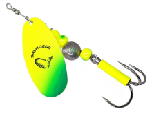 Блесна Savage Gear Caviar Spinner 4, 14г 07 Fluo Yellow/Chartreuse