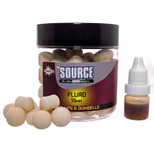 Бойлы Dynamite Baits Fluro Pop-Ups & Dumbells The Source 15мм (DY056)