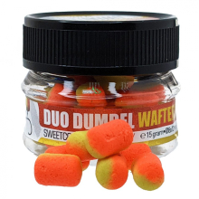 Бойлы Carp Zoom Duo Dumbel Wafters, 8x12мм 15г Sweetcorn/Strawberry