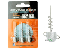 Джиг-головка Savage Gear Cork Screw Heads 15г