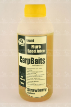 Ликвид Carp Baits Fluro Spod Juice Клубника 500мл