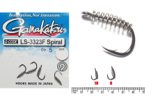 Гачки Gamakatsu LS-3323F Spiral №04