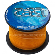 Волосінь Gardner Sure Cast Solid Yellow/Gold 0,30 мм 5,4 кг 1400м