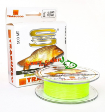 Леска Trabucco S-Force Soft Carp HV fluo green 500м 0,35мм