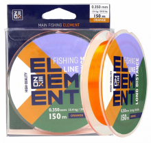 Леска Zeox Element Long Distance Orange 150м 0,33мм