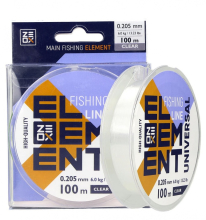 Лісочка ZEOX Element Universal Clear 100м 0,165мм