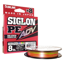 Шнур Sunline Siglon PE ADV x8 150м Multicolor