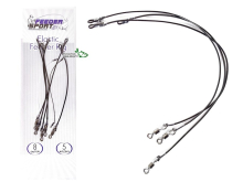 Оснащення Feeder Sport - Elastic Feeder Rig Hard, black 8см (5шт/уп)