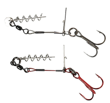 Оснащення Savage Gear Carbon49 Corkscrew Stinger #2/0 31кг, 2шт