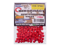 Пінопласт у протеїновому тесті Fish Sport mini - слива