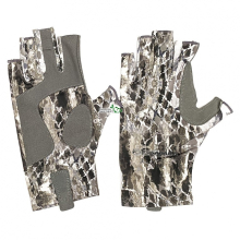 Перчатки Kosadaka Ice Silk Sunblock Snake Skin, UV защита, серые L/XL