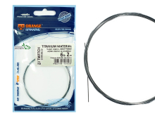 Поводковый материал Ukrspin Orange Spinning "Титан" мат.Orange 2м 3кг 0,20мм