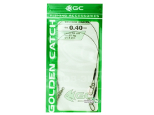 Поводок Golden Catch Titanium Leaders 20см 0,40мм 15кг (2шт/уп)