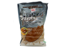 Прикормка Carp Zoom Method Feeder Groundbait 1кг Tigernut/Chococaramel