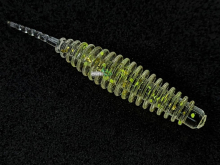 Силикон Fishup Aji Tanta 1,3" 412 - UV Clear/Chartreuse (10шт/уп)