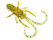 Силикон Fishup Baffi Fly 1,5" 036 - Caramel/Green & Black (10шт/уп)