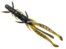 Силикон Fishup Shrimp 3,6" 043 - Watermelon Brown/Black (7шт/уп)