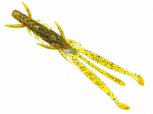 Силикон Fishup Shrimp 3,6" 074 - Green Pumpkin Seed (7шт/уп)