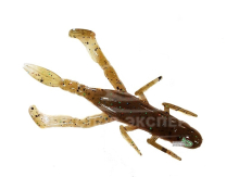 Силикон Jackall Dragon Bug 3.0" Green Pumpkin/Natural (7шт/уп)