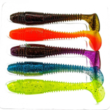Силікон Lucky John Tioga Fat 3,9" MIX1