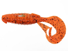 Силикон Keitech Flapper Grub 4,0" - ea#13 Spicy Mustard/Blue
