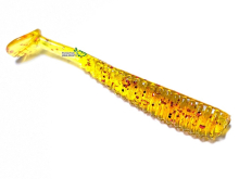 Силикон Reins AJI Ringer Shad 1,5" - 566 Motor Oil Red Flake (15шт/уп)