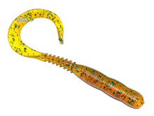 Силікон Reins Curly Curly 4,0" 565 Motor Oil Green Flake