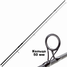 Вудилище коропове Daiwa Black Widow 17 Carp B 3,90м 3,5lbs 2pcs, 50мм