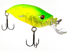 Воблер Megabass I x I Shad Type-R 57SF 7,0г - Clear Lime Chart