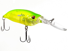 Воблер Megabass I x I Shad Type-3 57SF 7,0г - Clear Lime Chart
