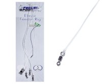 Оснастка Feeder Sport - Elastic Feeder Rig Hard, white 14см (5шт/уп)