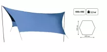 Тент со стойками Tramp Lite Tent blue (TLT-036)