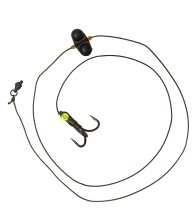 Оснастка на сома Golden Catch Treble Hook Catfish Rig With Rattle №6/0