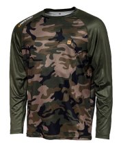 Реглан Prologic UV Camo Long Sleeve T-Shirt Camo/Green разм. M