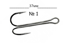 Двойник Kumho Double Hook KH-11040 №1 (10шт/уп)
