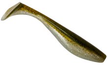 Силикон Fishup Wizzle Shad 5,0" 202 - Green Pumpkin/Pearl (4шт/уп)
