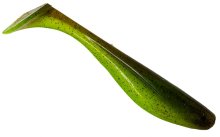 Силикон Fishup Wizzle Shad 5,0" 204 - Green Pumpkin/Chartreuse (4шт/уп)