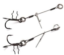 Оснащення Savage Gear Carbon49 T-Treble Spike Stingers №01/9см/23кг (2шт/уп)