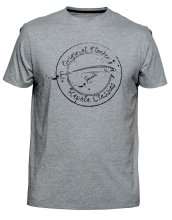Футболка Rapala T-Shirt Classic Floater, серая, разм. XL