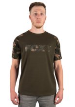Футболка Fox Chest Print T-Shirt, camo/khaki разм. XL