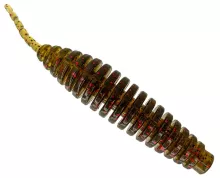 Силикон Fishup Tanta 3,0" 045 - Green Pumpkin/Red & Black (6шт/уп)