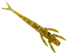 Силікон Fishup Flit 2,0" 036 - Caramel/Green & Black (9шт/уп)