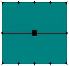 Тент Tramp Tent green 6x6м (UTRT-103)