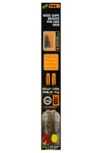 Поводки готовые Fox Edges Wide Gape Beaked PVA Ready Rigs - №06 / 20lb (2шт/уп)