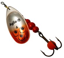 Блесна Mepps Aglia-E №4/9,5г - Silver/Hot Orange