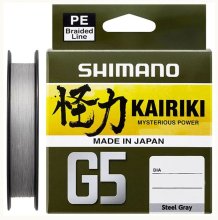 Шнур Shimano Kairiki G5 (Steel Gray) 150м 0,13мм 4,1кг