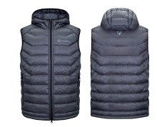Жилет із капюшоном Viverra Warm Cloud Vest Grey - розм. XL