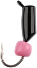 Мормышка вольфрамовая Viking Fishing Rigabik + bead 2,0мм - Black + P (1шт)
