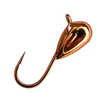Мормышка вольфрамовая Viking Fishing Drop 3,0мм 0,45г - Cu (1шт)